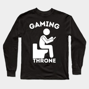 Gaming Throne Long Sleeve T-Shirt